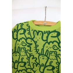 Dziecięca bluza merino oversize 122/128