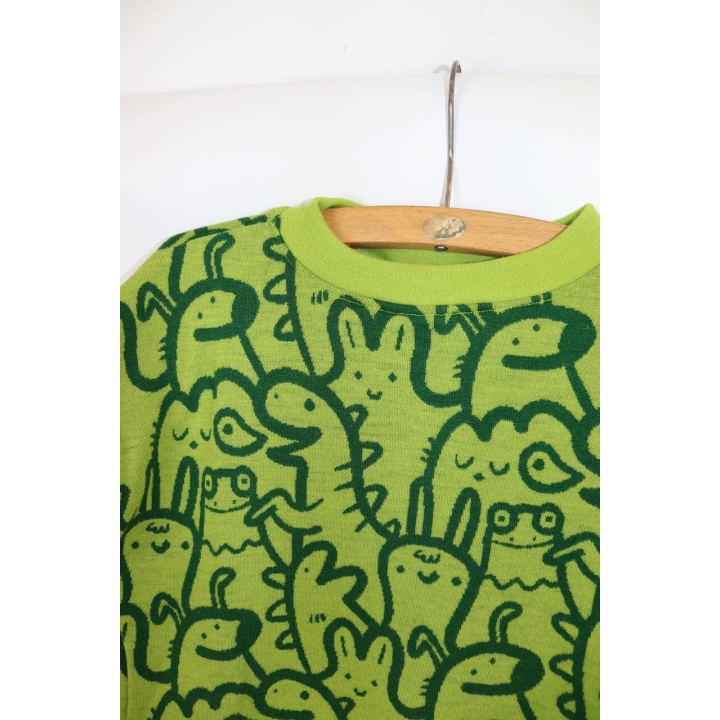 Dziecięca bluza merino oversize 122/128