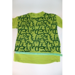 Dziecięca bluza merino oversize 122/128