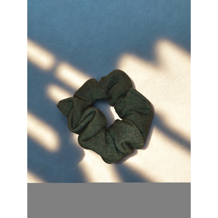 WEŁNIANE SCRUNCHIE KHAKI
