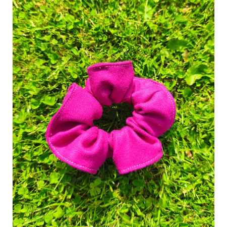 WEŁNIANE SCRUNCHIE RÓŻ