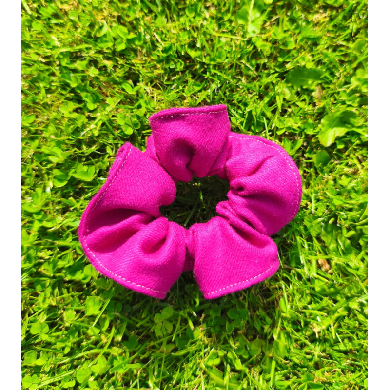 WEŁNIANE SCRUNCHIE RÓŻ