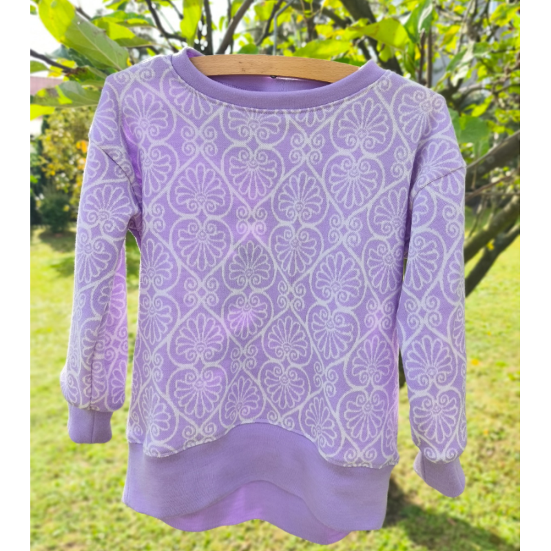 Dziecięca bluza merino oversize 110/116