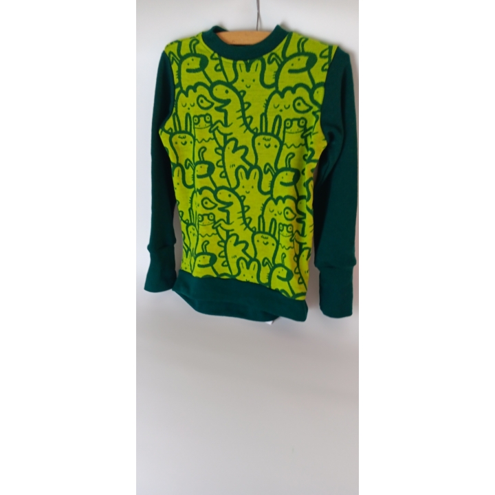 Przedłużona bluza dziecięca Rozmiar 98/104