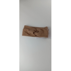Opaska dziecięca merino przeplatana w kolorze trzciny cukrowej