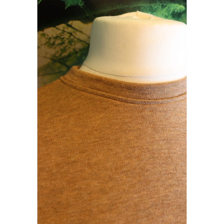 Bluza oversize beżowo-karmelowa S/M