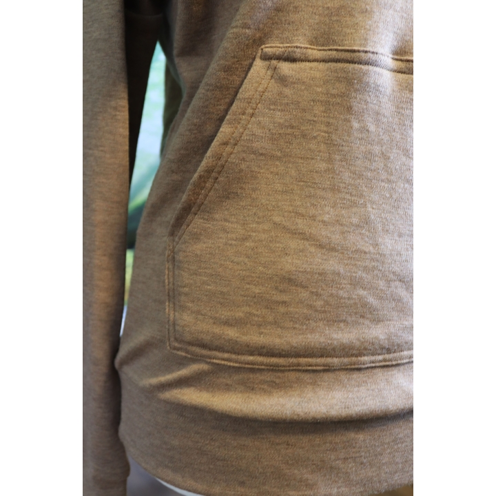 Bluza oversize beżowo-karmelowa S/M